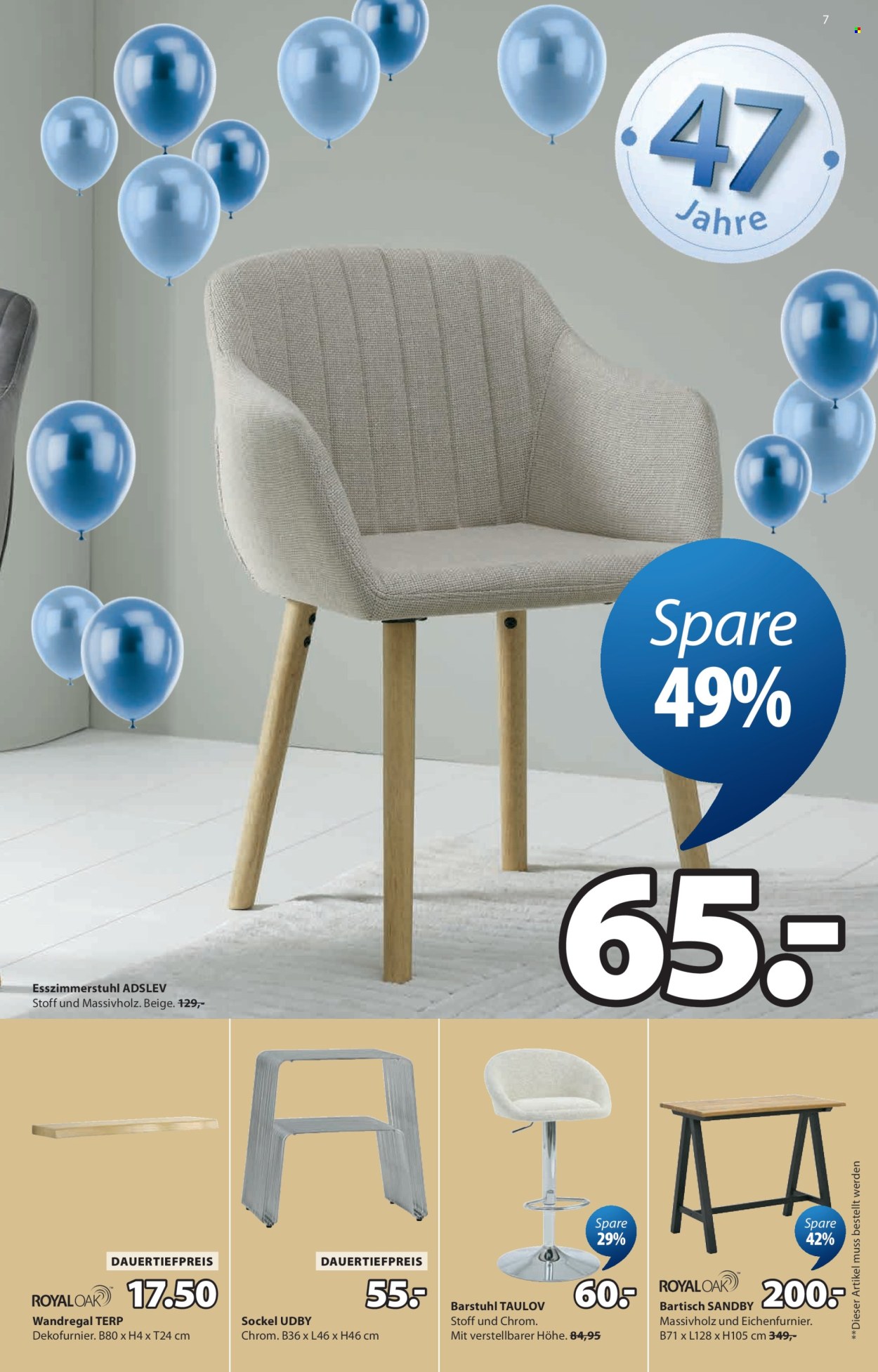 Volantino JYSK - 17.3.2026 - 30.3.2026. Pagina 7. Pagina 7