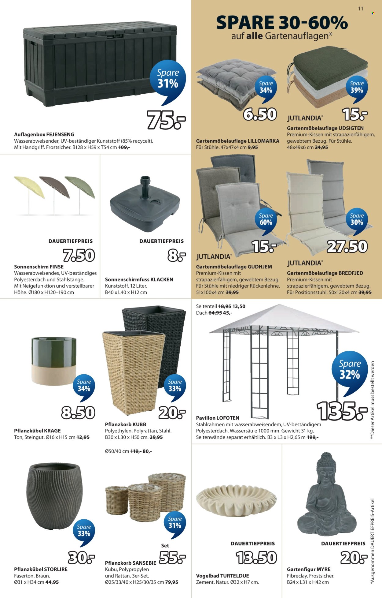 Volantino JYSK - 17.3.2026 - 30.3.2026. Pagina 11. Pagina 11