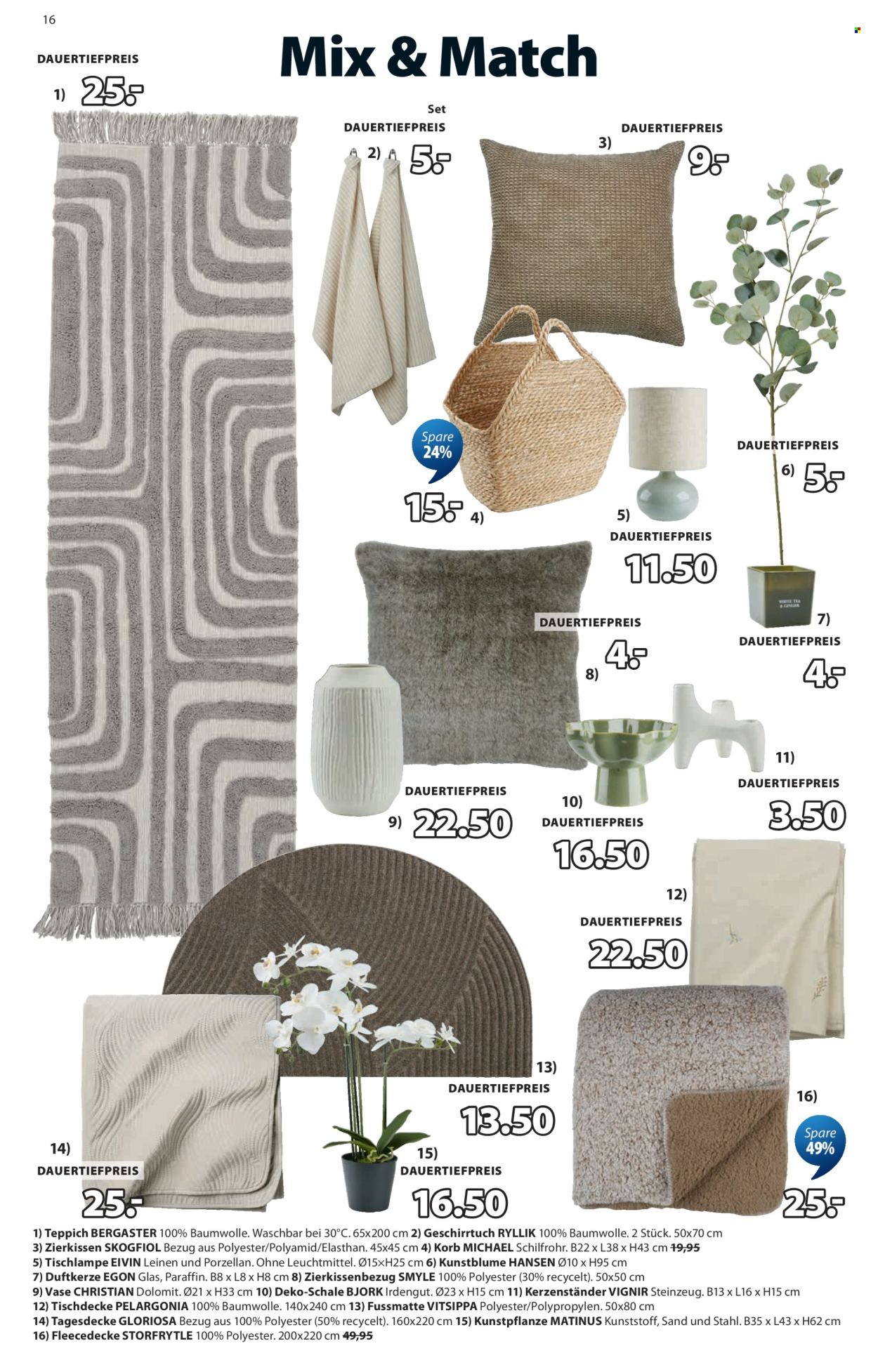 Volantino JYSK - 17.3.2026 - 30.3.2026. Pagina 16. Pagina 16