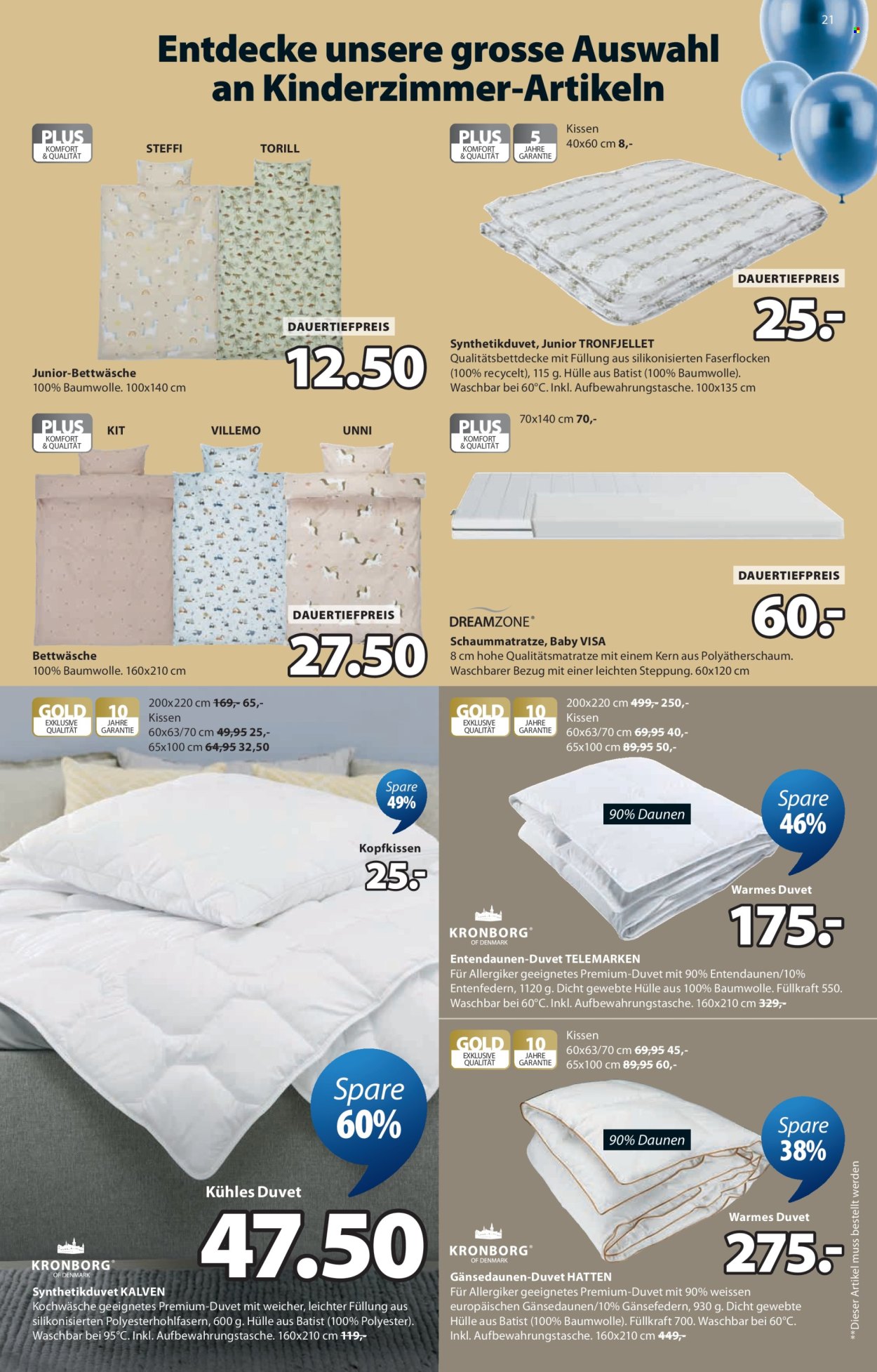 Volantino JYSK - 17.3.2026 - 30.3.2026. Pagina 21. Pagina 21