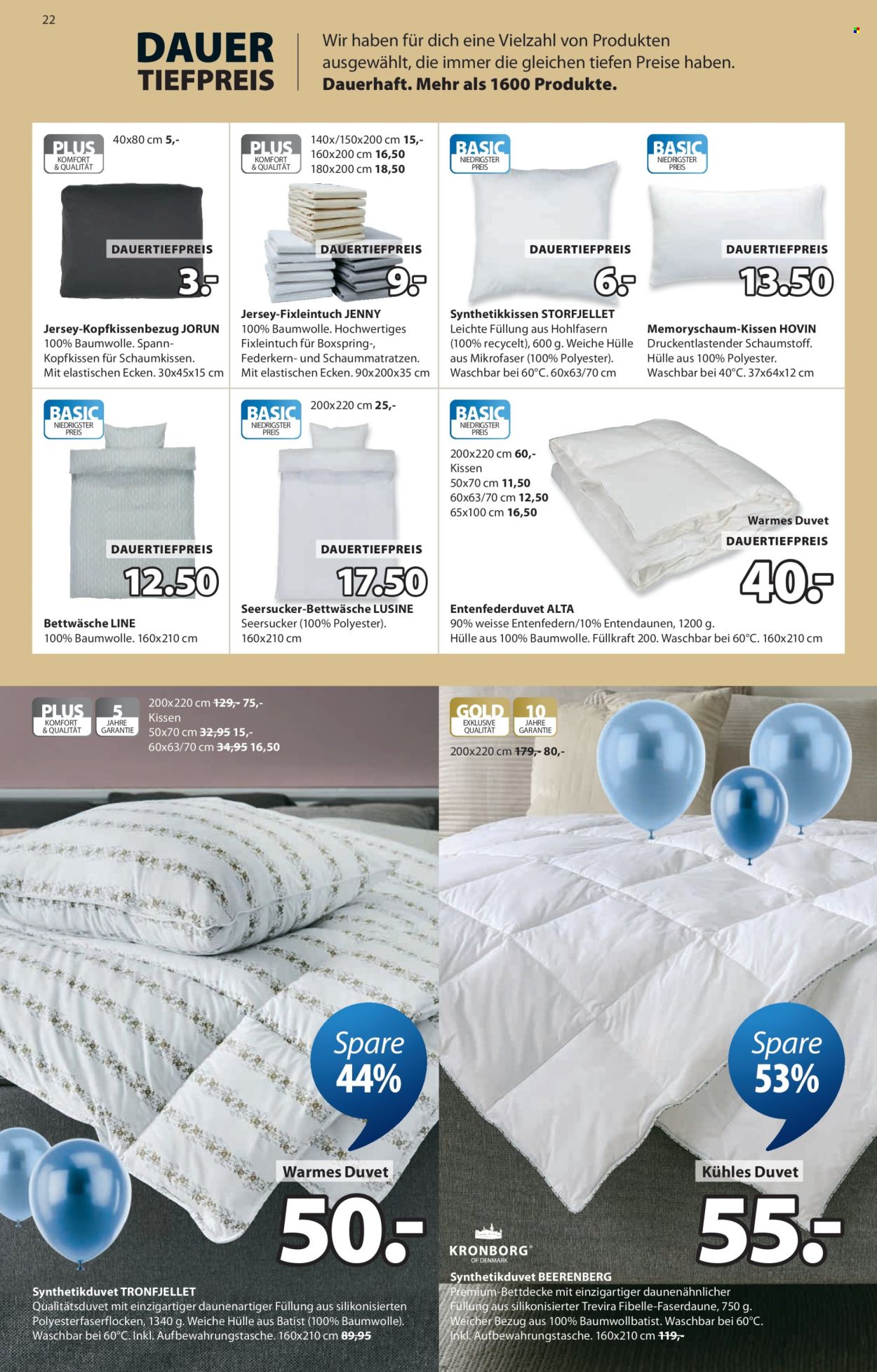 Volantino JYSK - 17.3.2026 - 30.3.2026. Pagina 22. Pagina 22