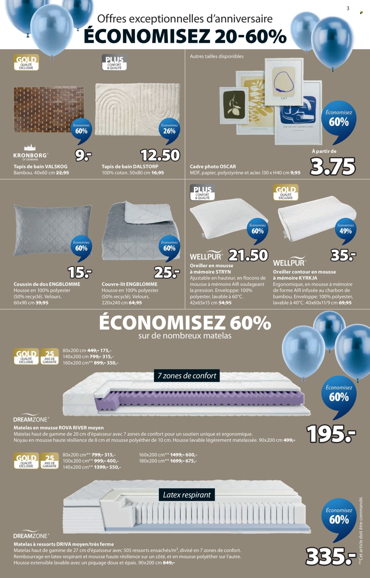 Volantino JYSK - 17.3.2026 - 30.3.2026. Pagina 3. Pagina 3