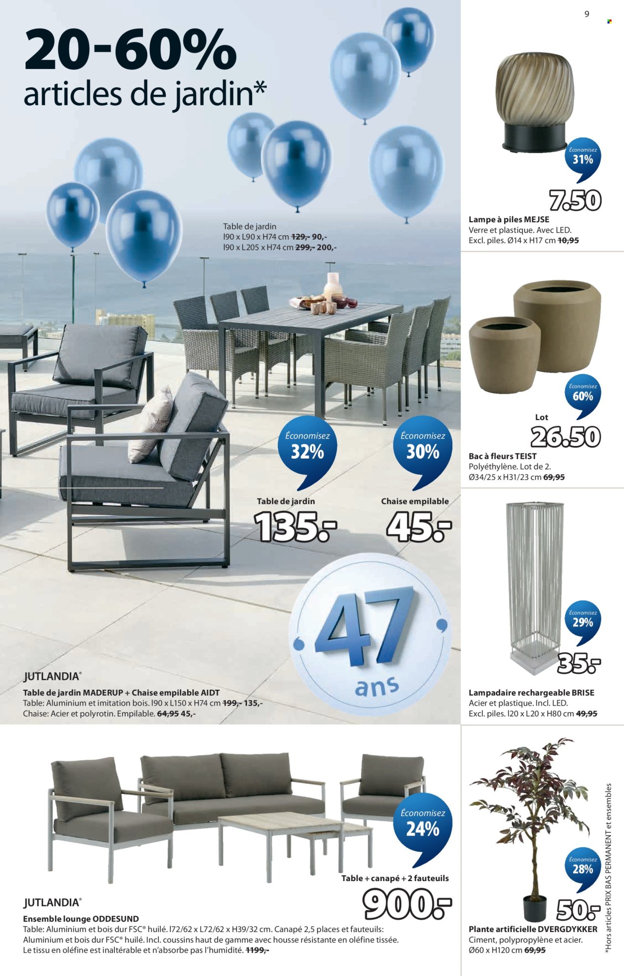 Volantino JYSK - 17.3.2026 - 30.3.2026. Pagina 9. Pagina 9