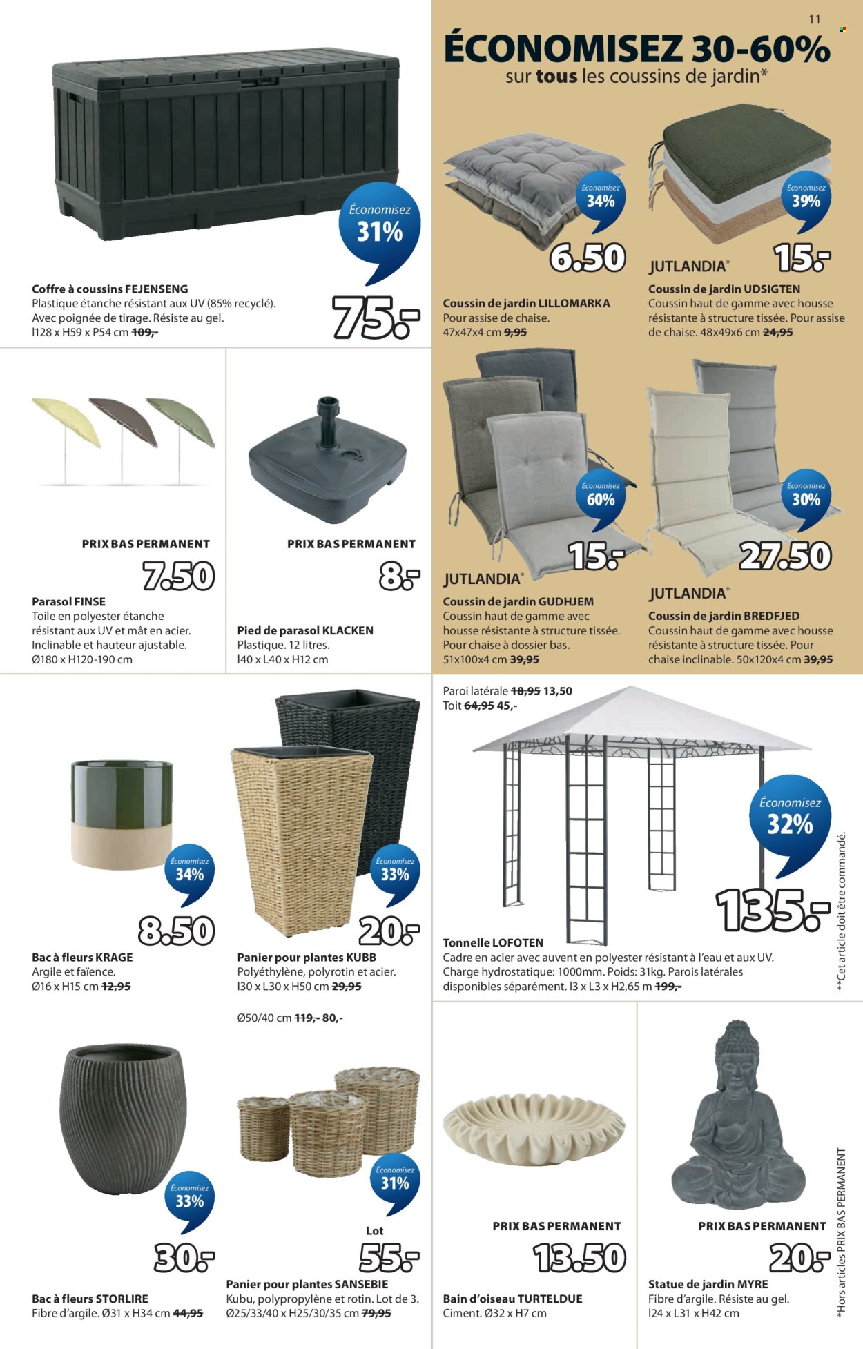 Volantino JYSK - 17.3.2026 - 30.3.2026. Pagina 11. Pagina 11