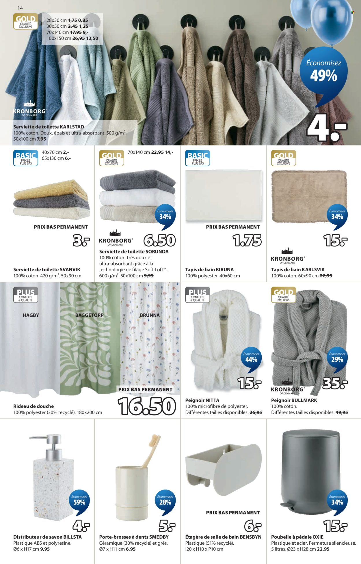 Volantino JYSK - 17.3.2026 - 30.3.2026. Pagina 14. Pagina 14