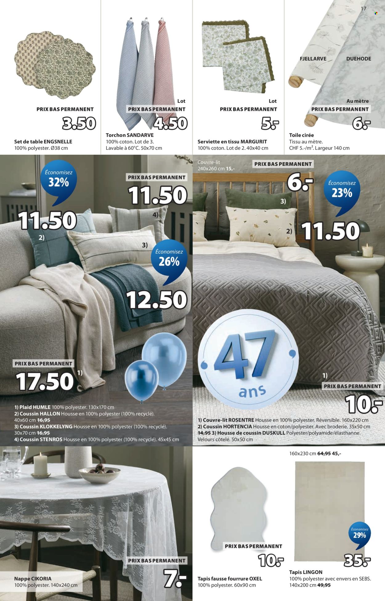 Volantino JYSK - 17.3.2026 - 30.3.2026. Pagina 17. Pagina 17