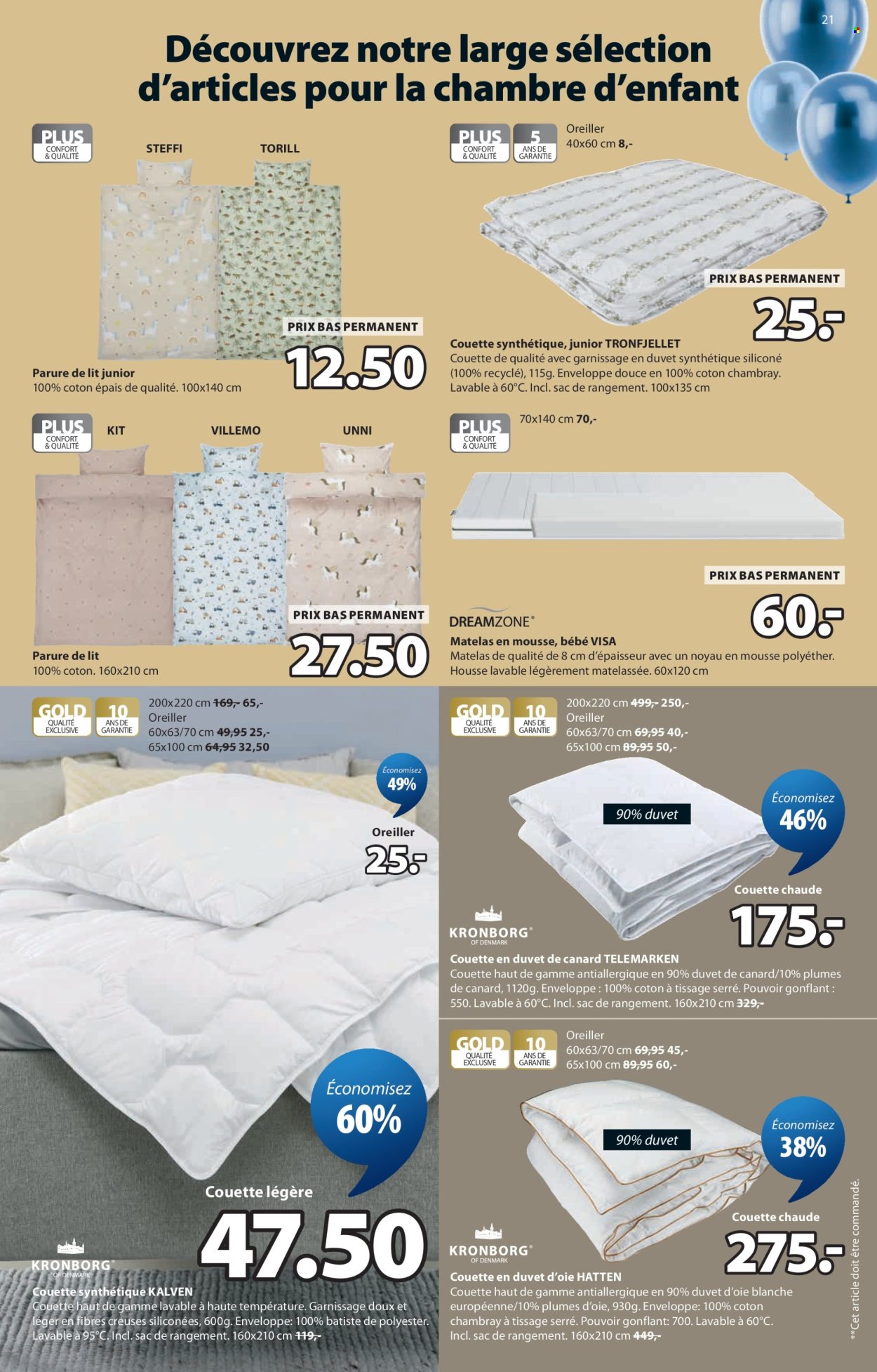 Volantino JYSK - 17.3.2026 - 30.3.2026. Pagina 21. Pagina 21