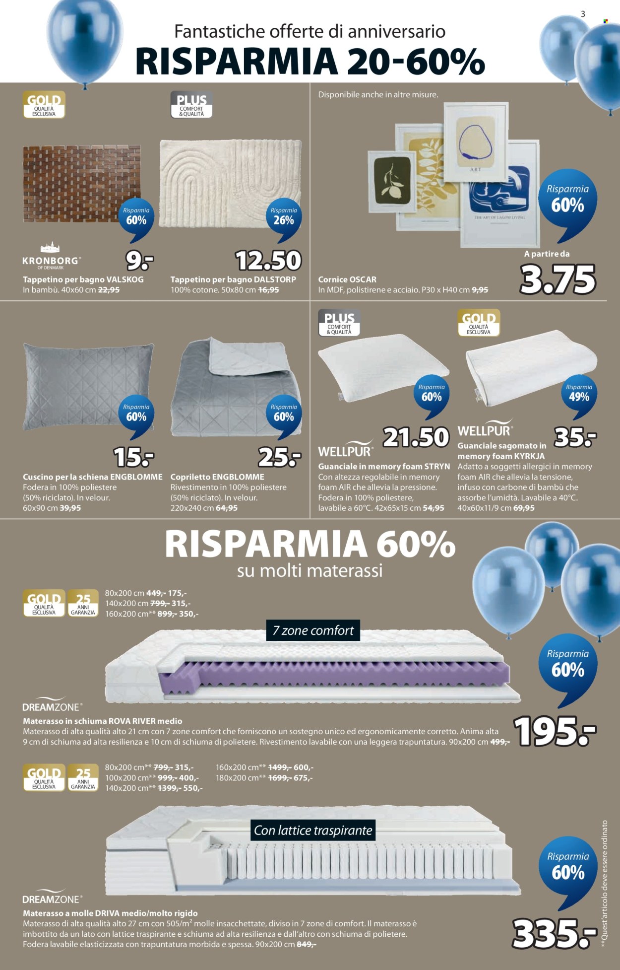 Volantino JYSK - 17.3.2026 - 30.3.2026. Pagina 3. Pagina 3