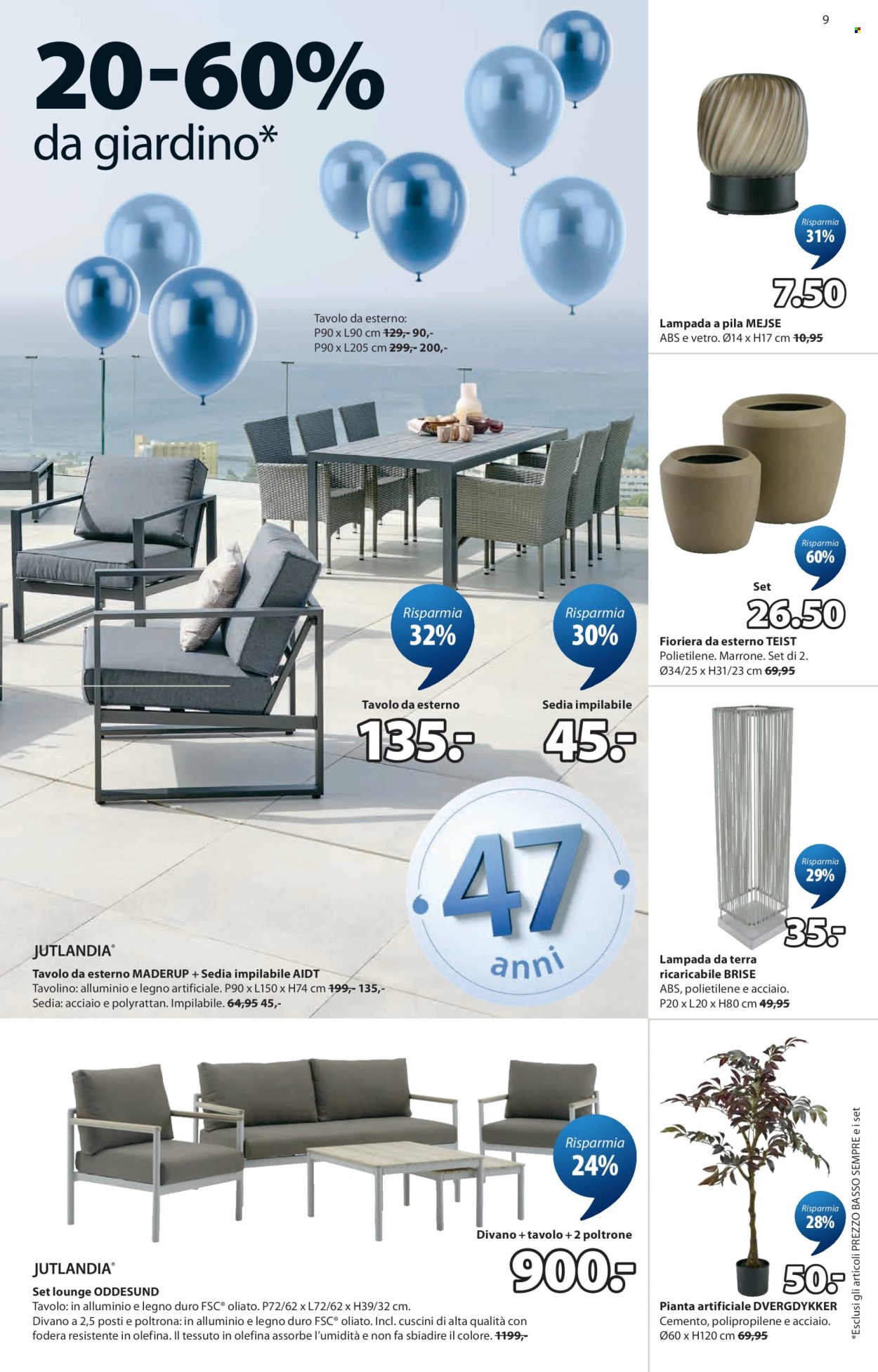 Volantino JYSK - 17.3.2026 - 30.3.2026. Pagina 9. Pagina 9