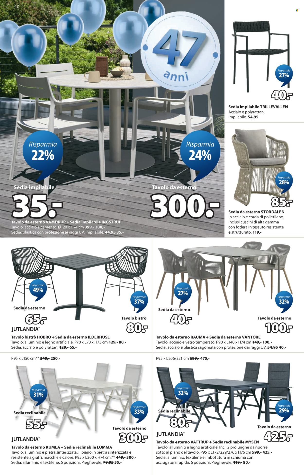 Volantino JYSK - 17.3.2026 - 30.3.2026. Pagina 10. Pagina 10
