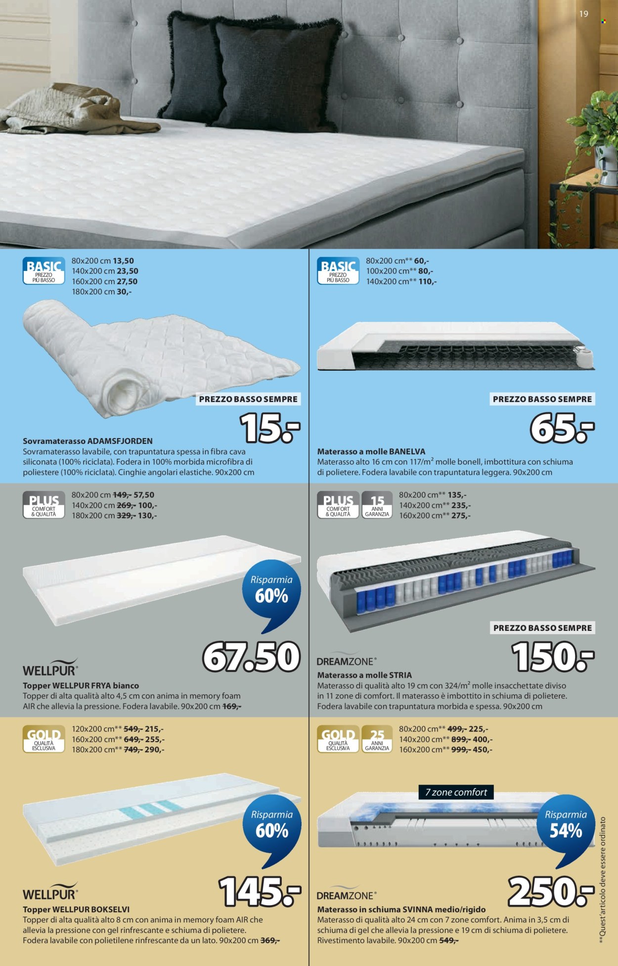 Volantino JYSK - 17.3.2026 - 30.3.2026. Pagina 19. Pagina 19