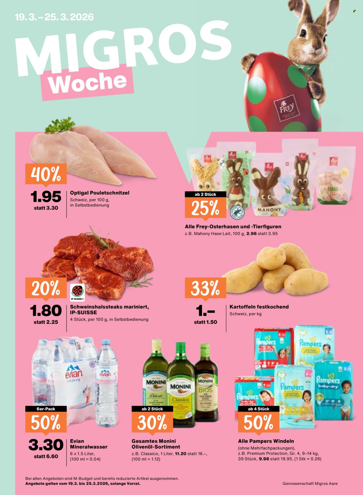 Volantino Migros - 19.3.2026 - 25.3.2026. Pagina 1. Pagina 1