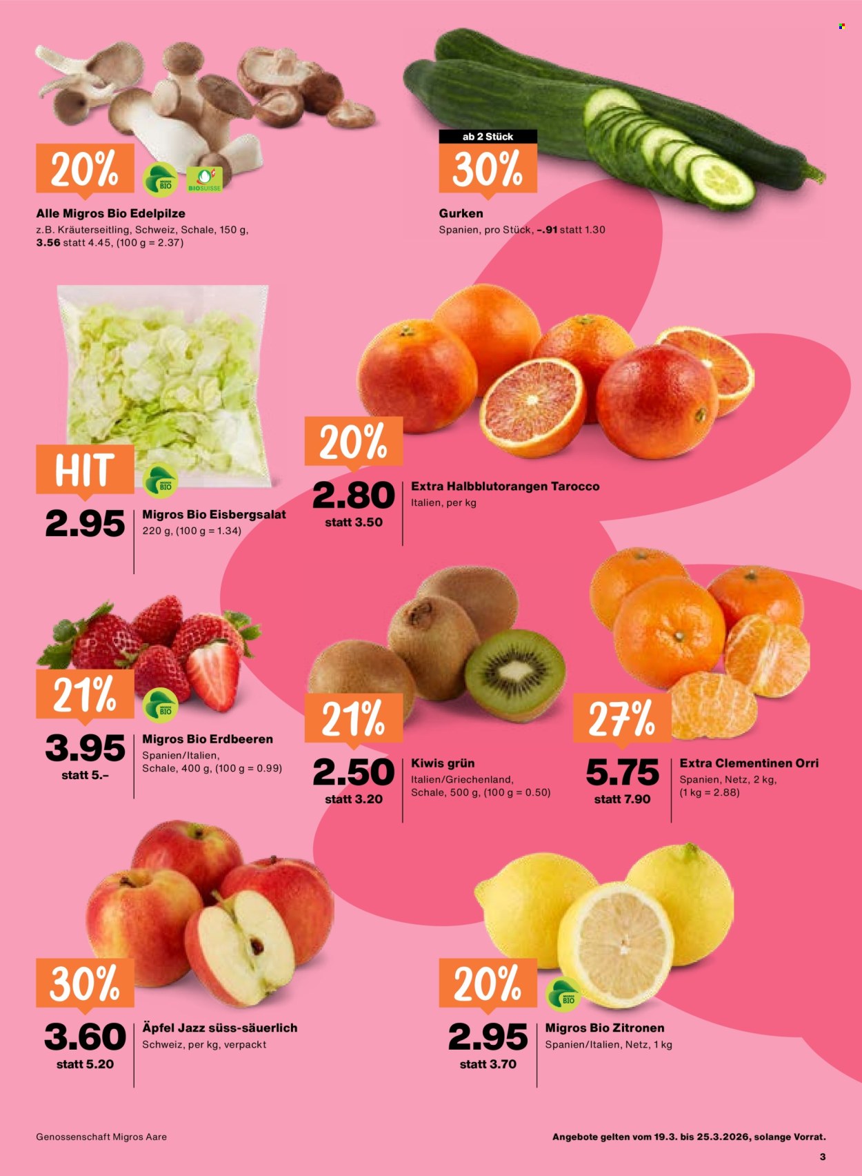 Volantino Migros - 19.3.2026 - 25.3.2026. Pagina 3. Pagina 3