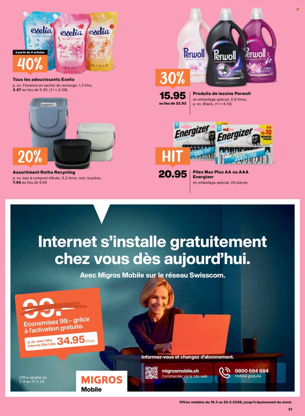 Volantino Migros - 19.3.2026 - 25.3.2026. Pagina 21. Pagina 21