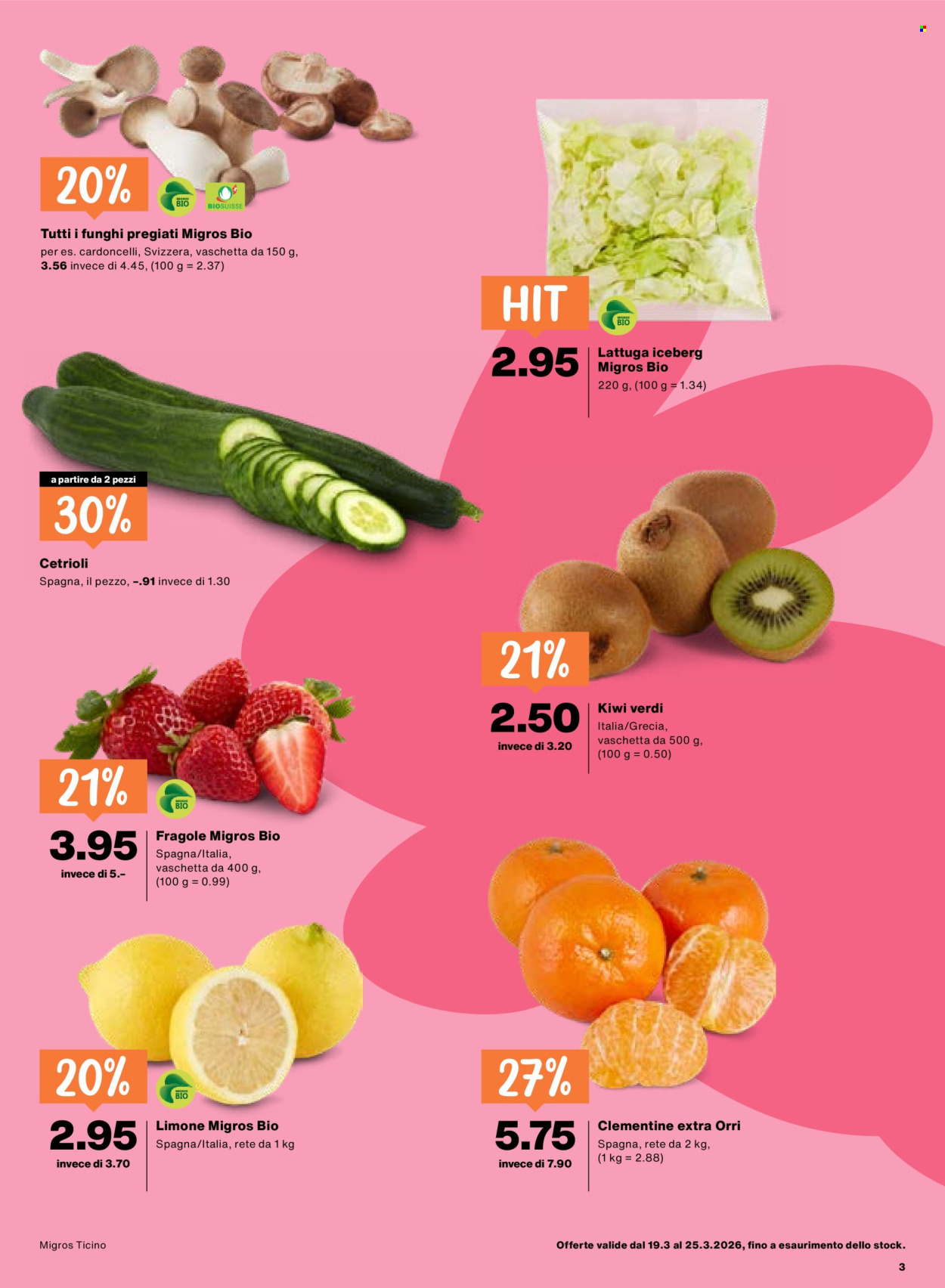 Volantino Migros - 19.3.2026 - 25.3.2026. Pagina 3. Pagina 3
