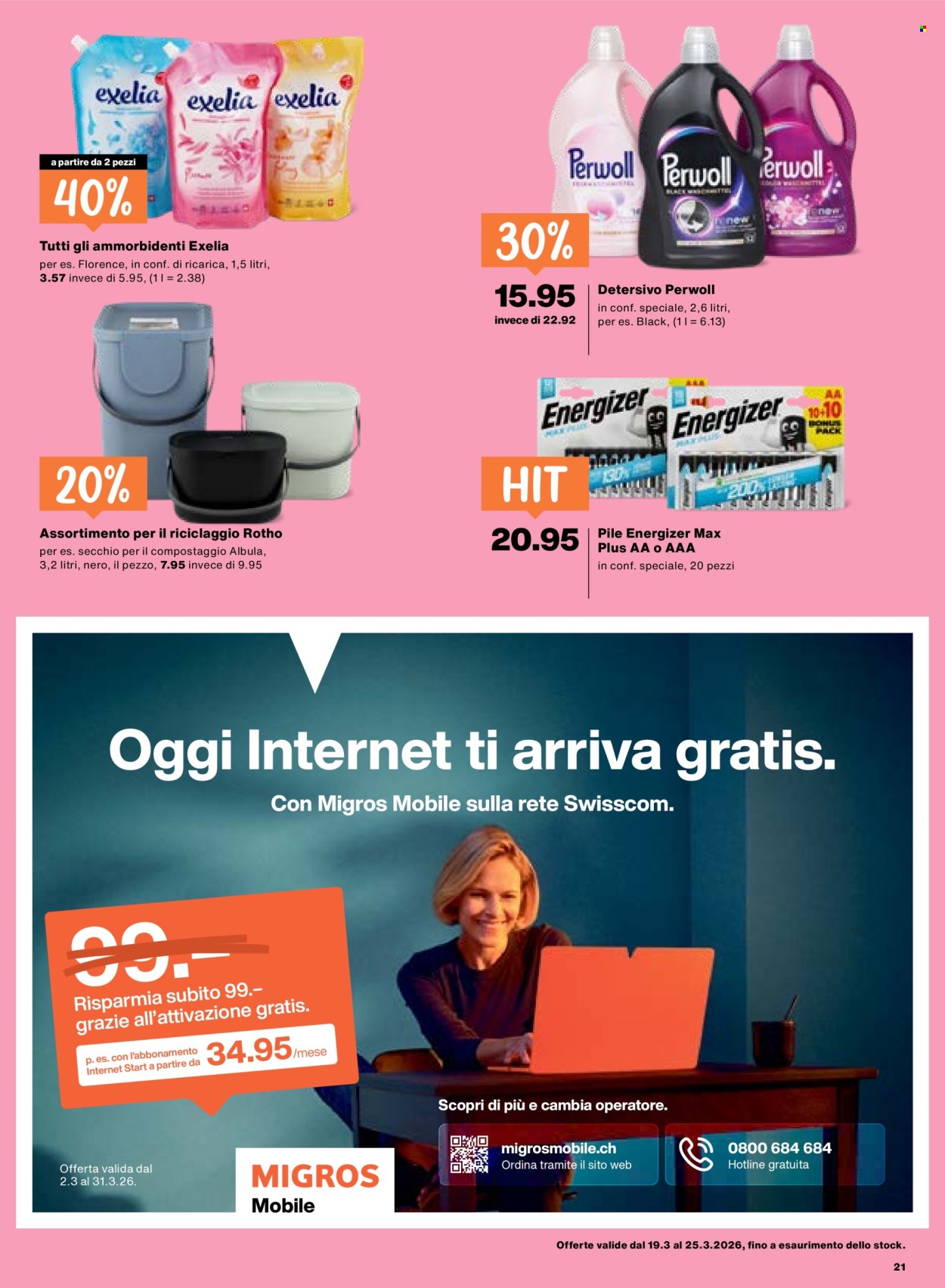 Volantino Migros - 19.3.2026 - 25.3.2026. Pagina 21. Pagina 21