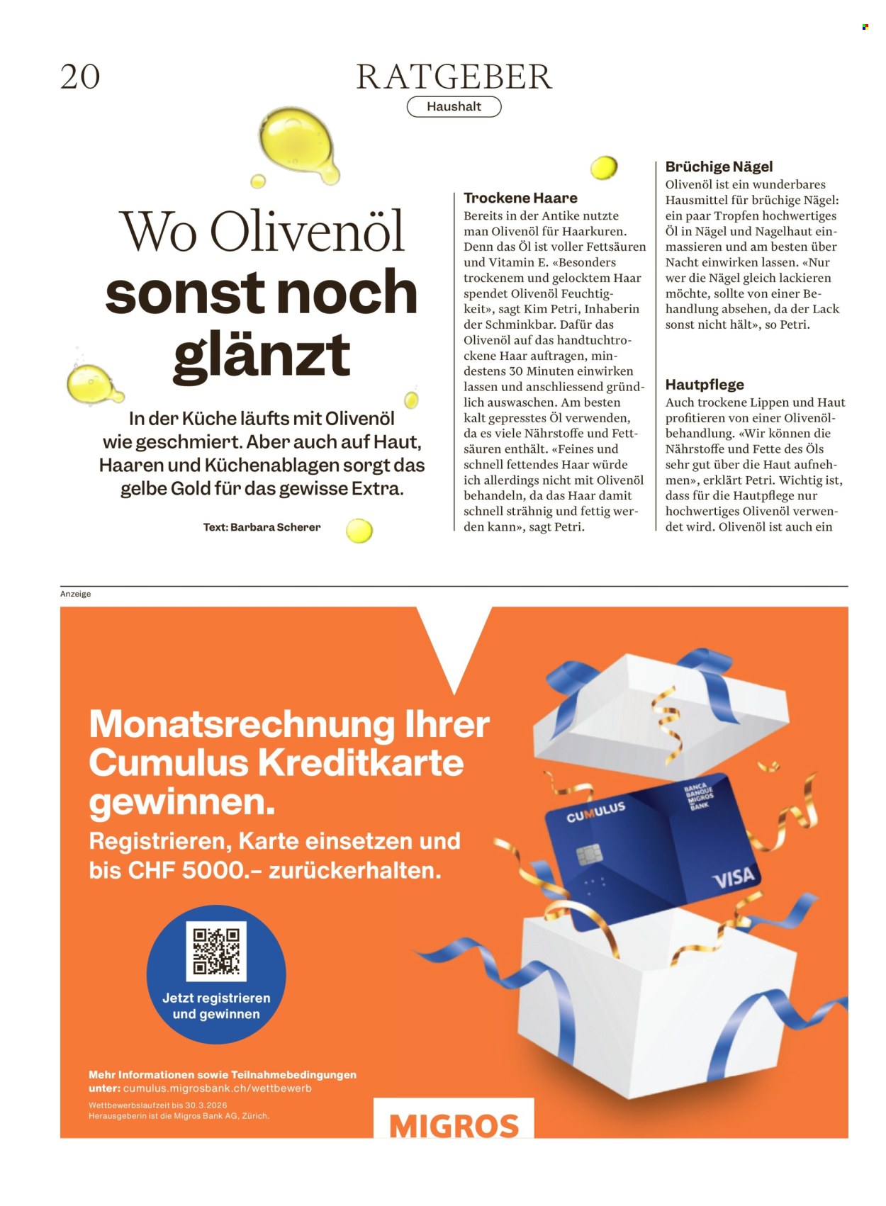 Volantino Migros - 18.3.2026 - 25.3.2026. Pagina 20. Pagina 20