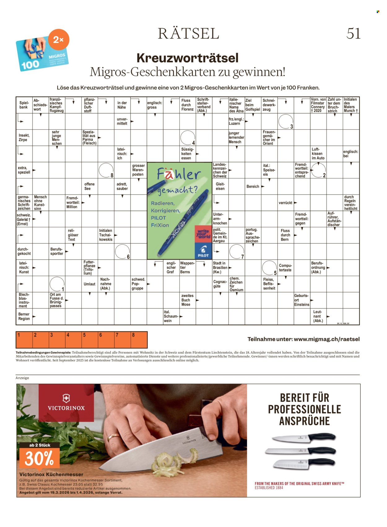 Volantino Migros - 18.3.2026 - 25.3.2026. Pagina 51. Pagina 51