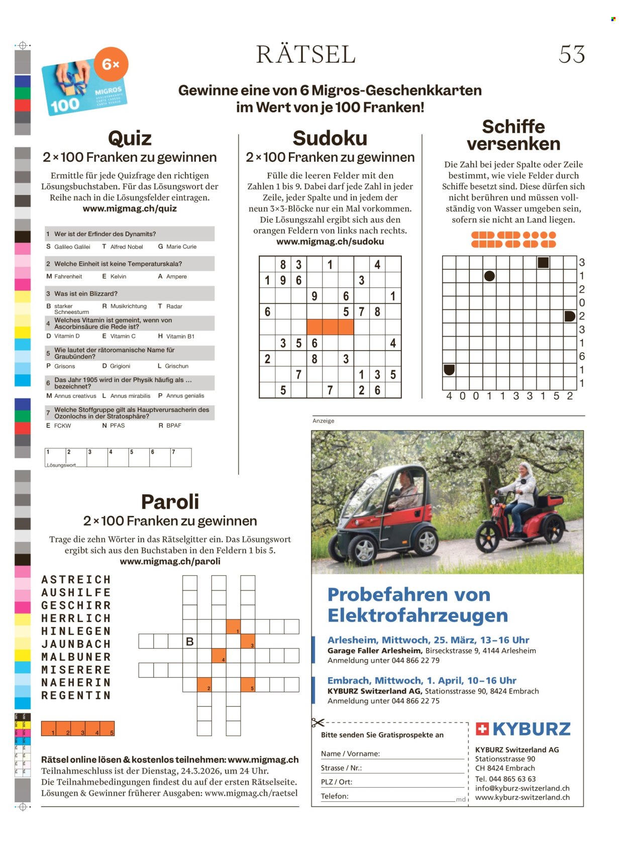 Volantino Migros - 18.3.2026 - 25.3.2026. Pagina 53. Pagina 53