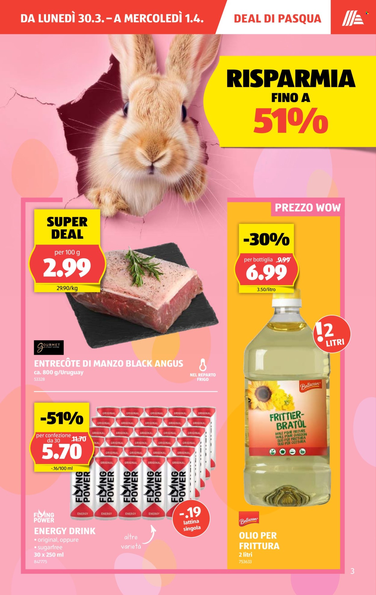 Volantino Aldi - 26.3.2026 - 1.4.2026. Pagina 3. Pagina 3