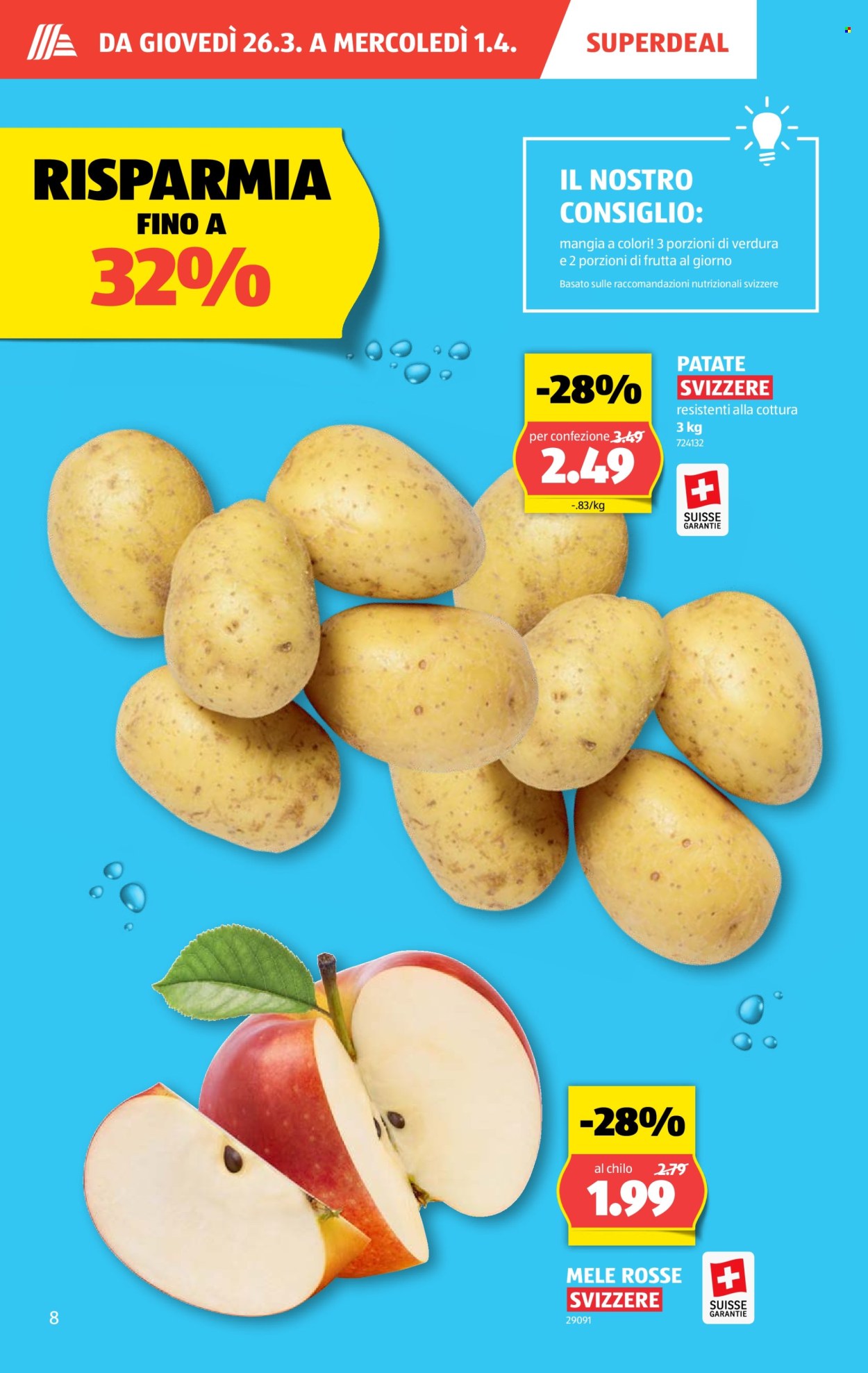 Volantino Aldi - 26.3.2026 - 1.4.2026. Pagina 8. Pagina 8