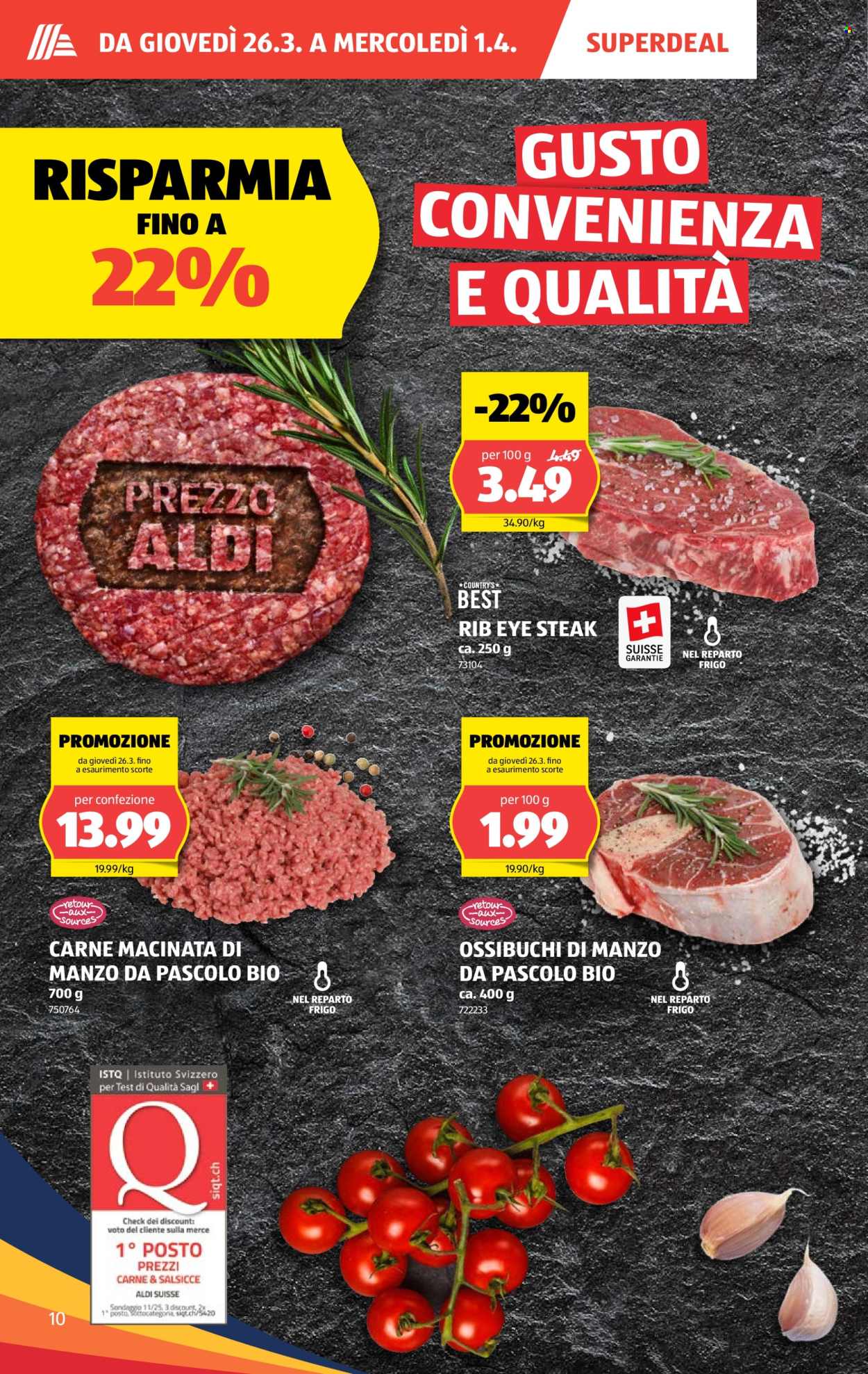 Volantino Aldi - 26.3.2026 - 1.4.2026. Pagina 10. Pagina 10