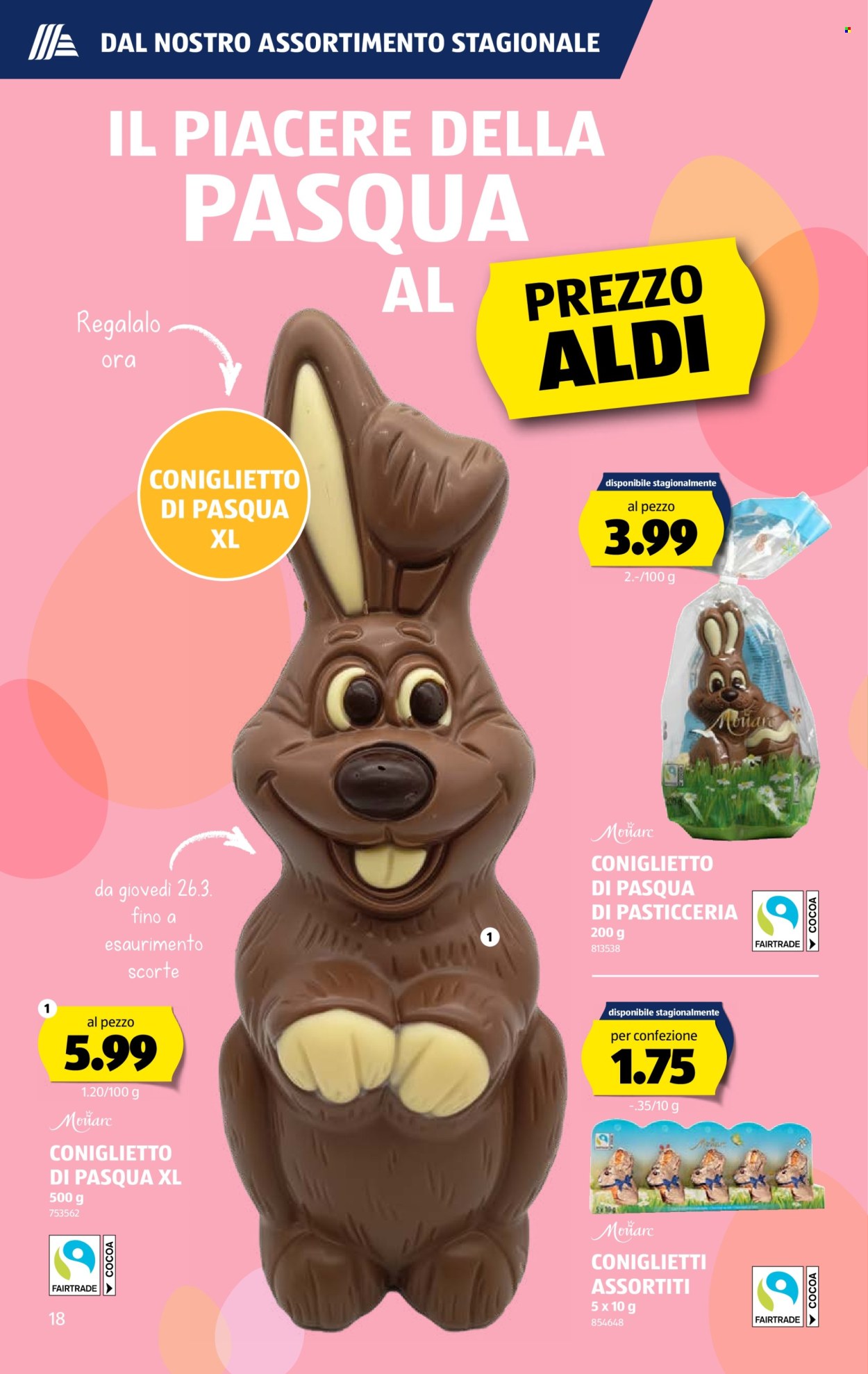 Volantino Aldi - 26.3.2026 - 1.4.2026. Pagina 18. Pagina 18
