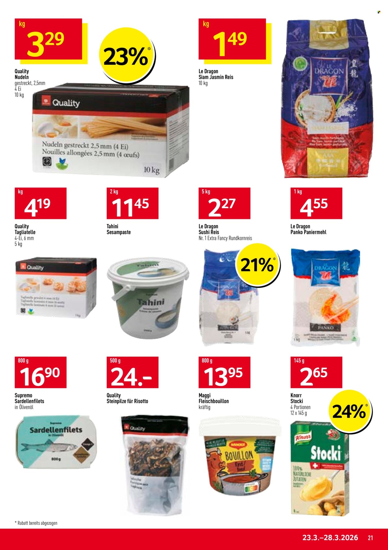 Volantino Prodega - 23.3.2026 - 28.3.2026. Pagina 21. Pagina 21