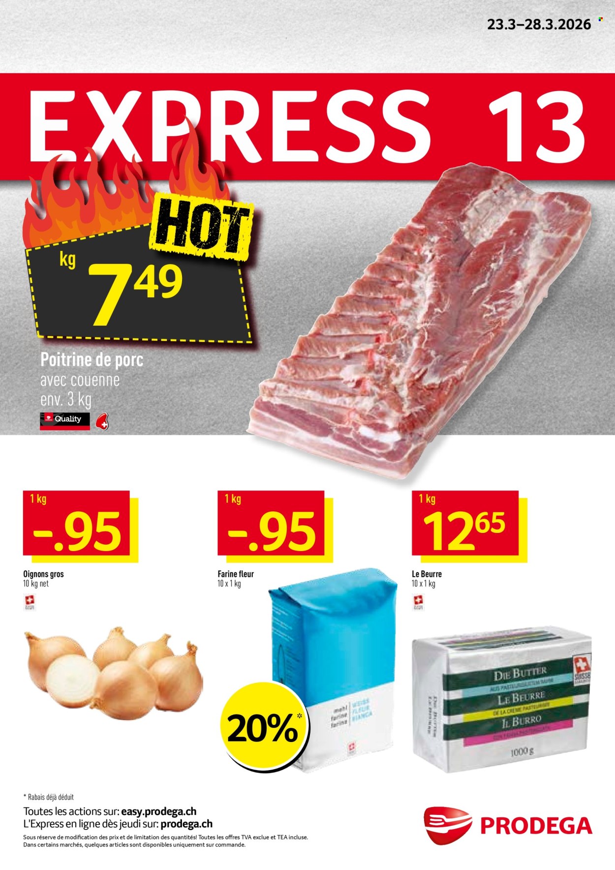 Volantino Prodega - 23.3.2026 - 28.3.2026. Pagina 1. Pagina 1