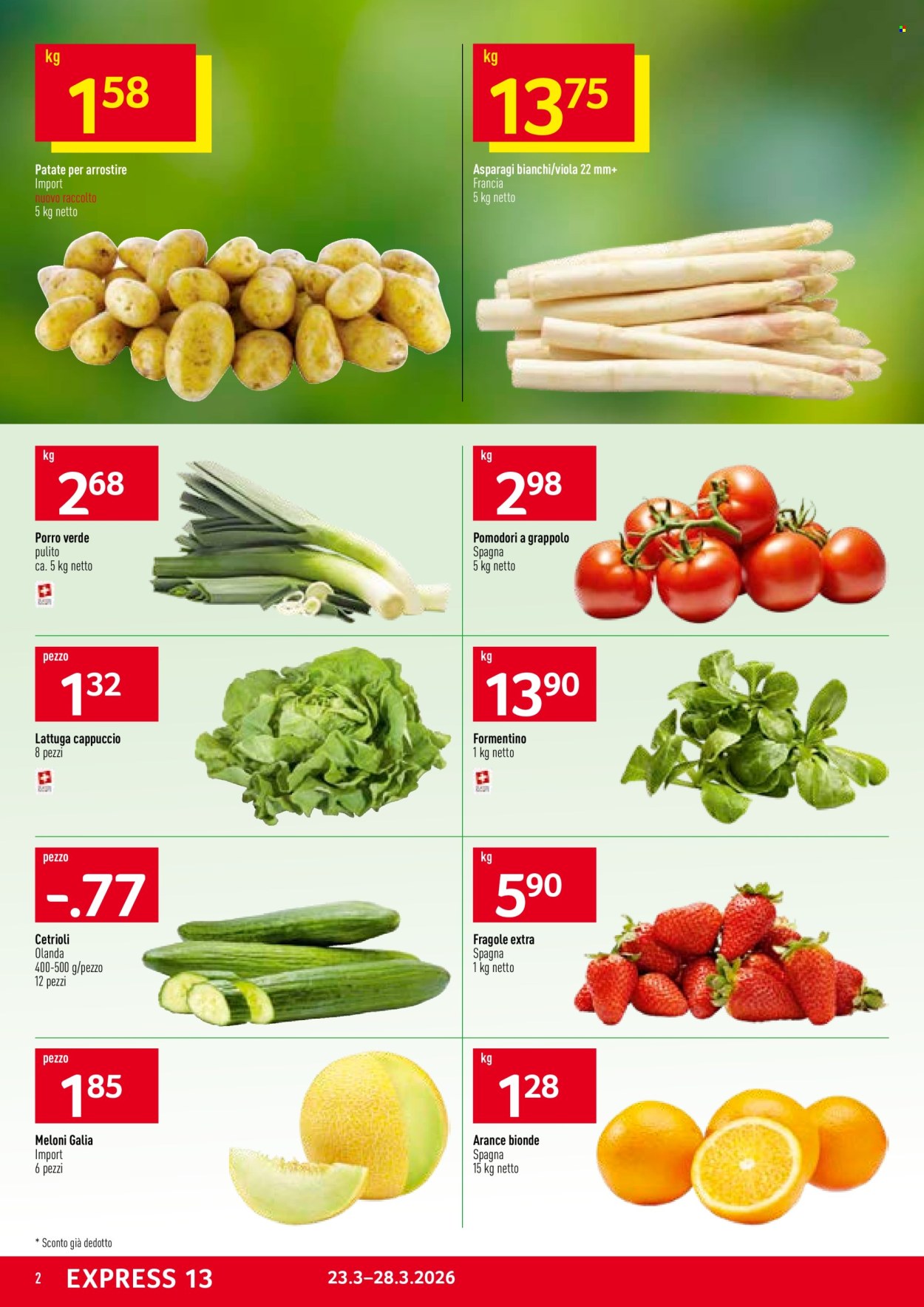 Volantino Prodega - 23.3.2026 - 28.3.2026. Pagina 2. Pagina 2