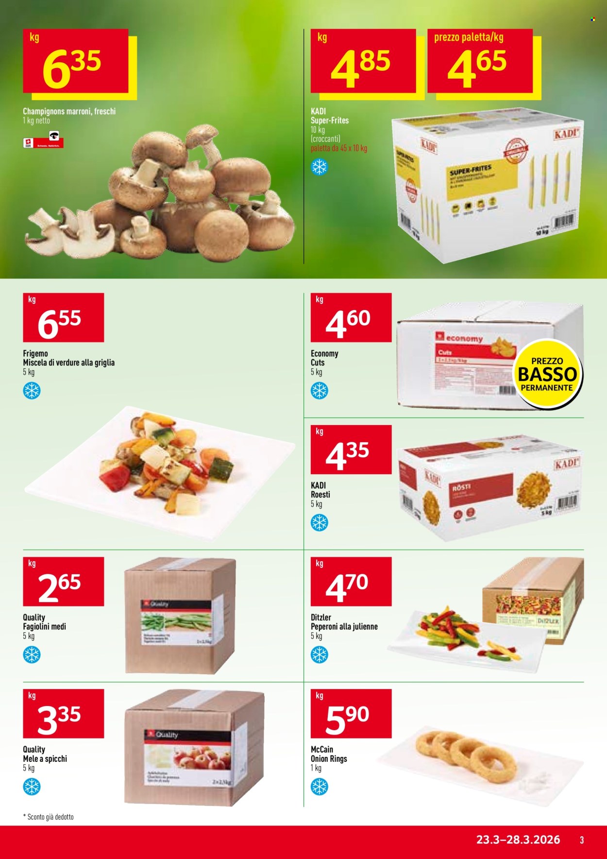 Volantino Prodega - 23.3.2026 - 28.3.2026. Pagina 3. Pagina 3