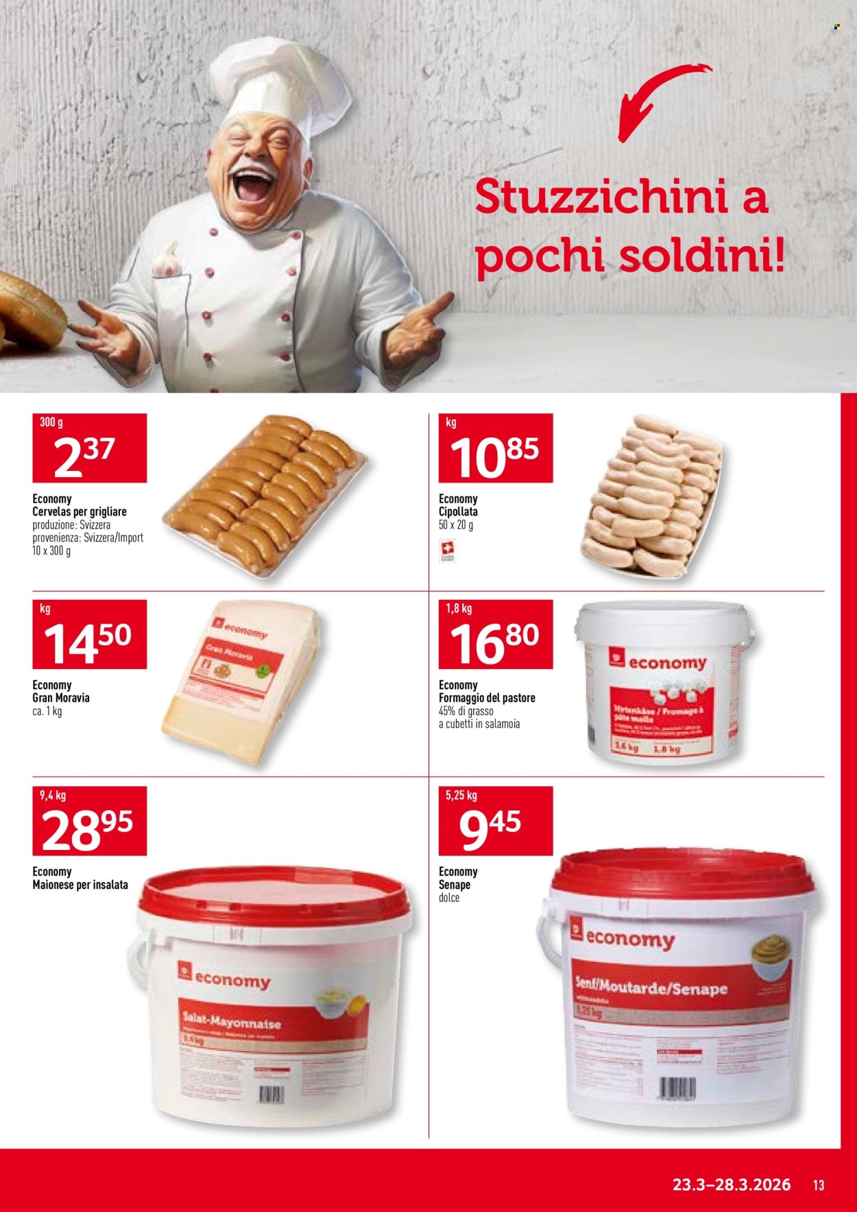 Volantino Prodega - 23.3.2026 - 28.3.2026. Pagina 13. Pagina 13