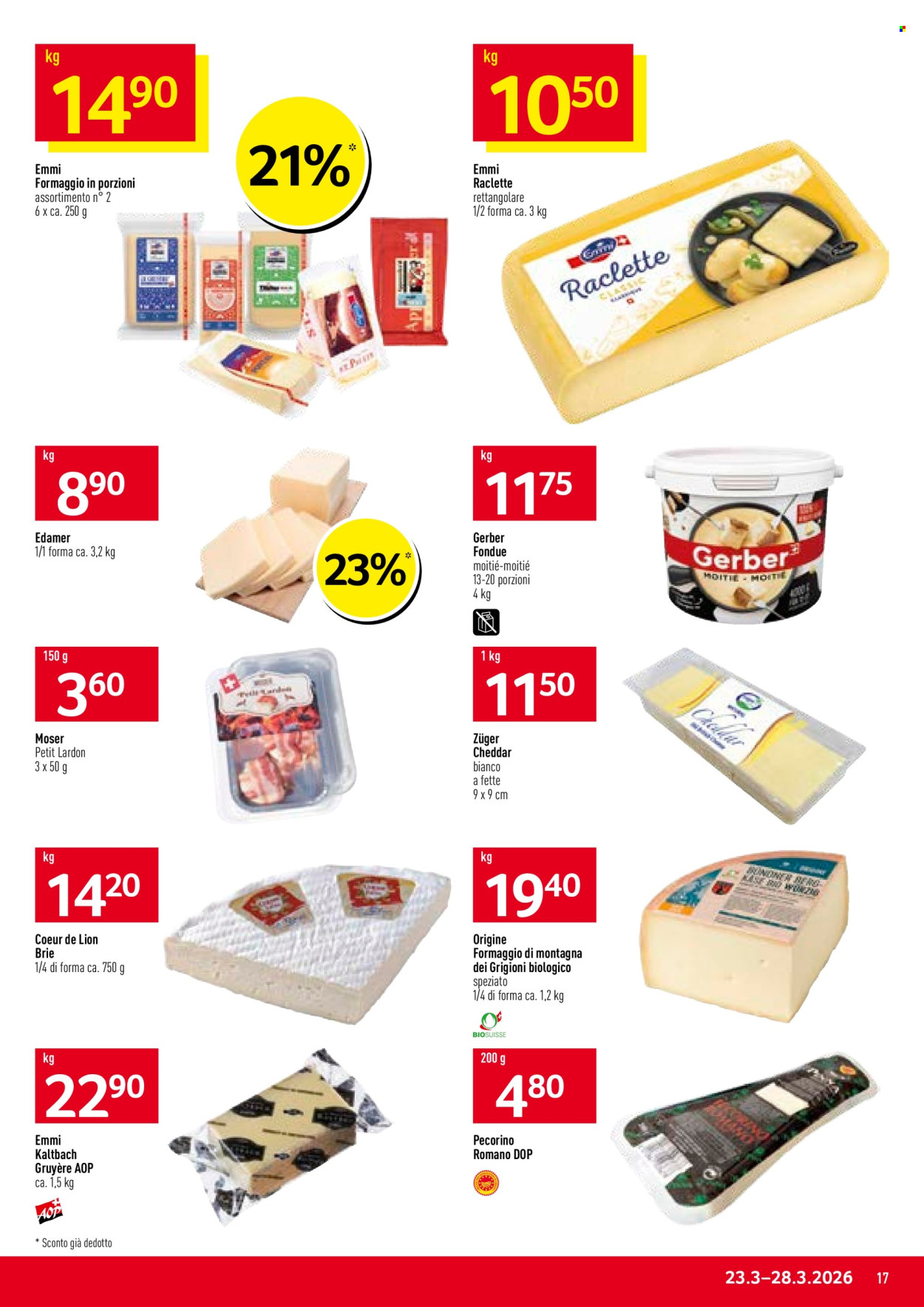 Volantino Prodega - 23.3.2026 - 28.3.2026. Pagina 17. Pagina 17