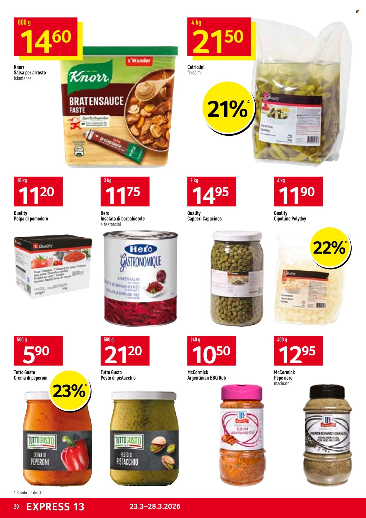 Volantino Prodega - 23.3.2026 - 28.3.2026. Pagina 20. Pagina 20