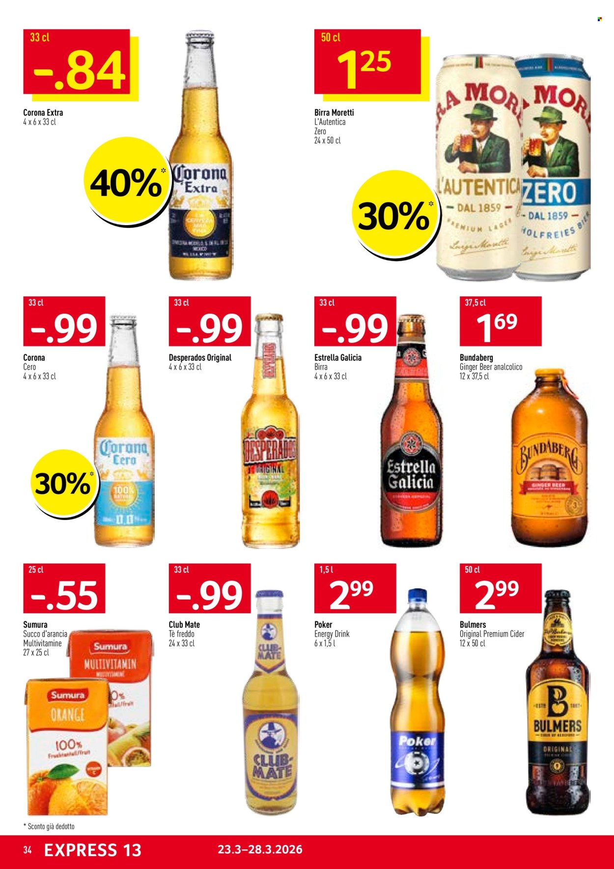 Volantino Prodega - 23.3.2026 - 28.3.2026. Pagina 34. Pagina 34