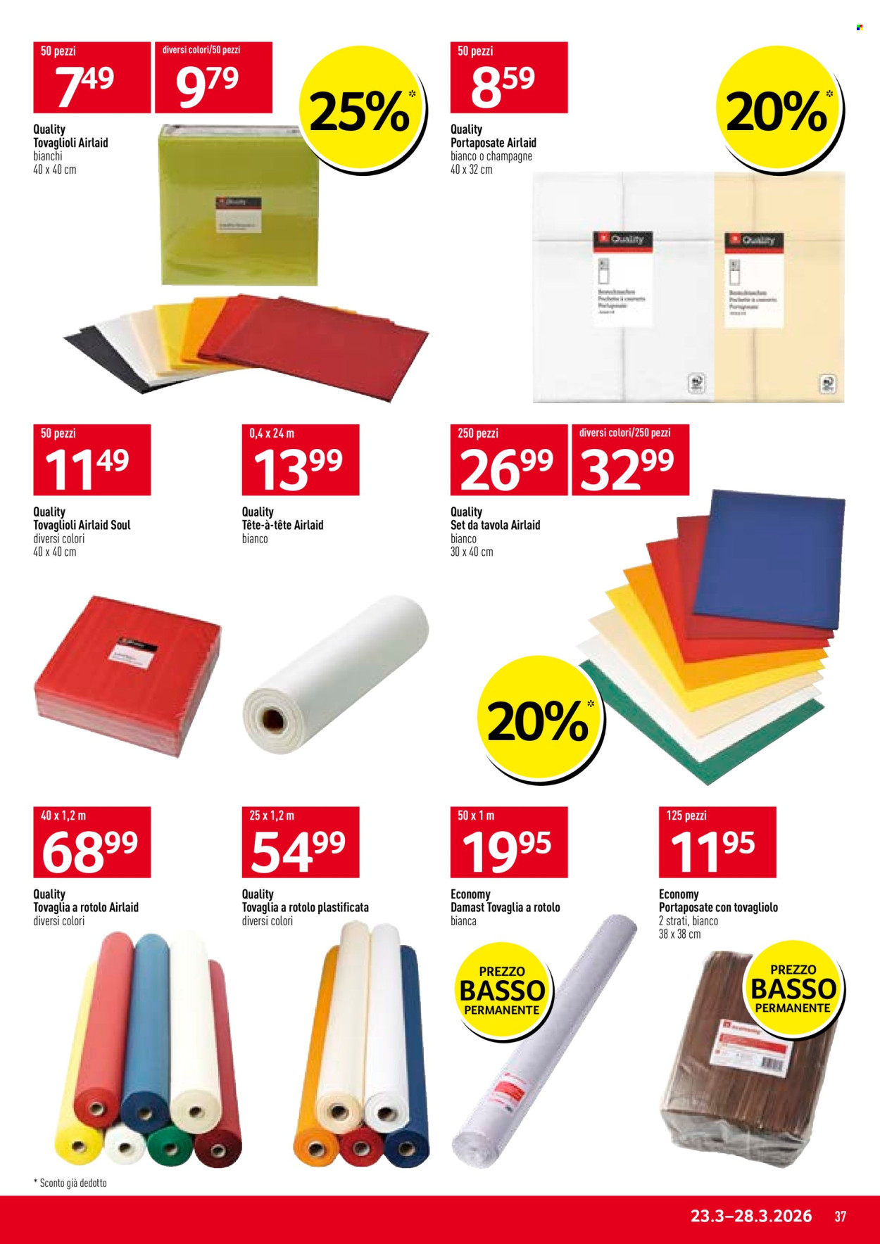 Volantino Prodega - 23.3.2026 - 28.3.2026. Pagina 37. Pagina 37