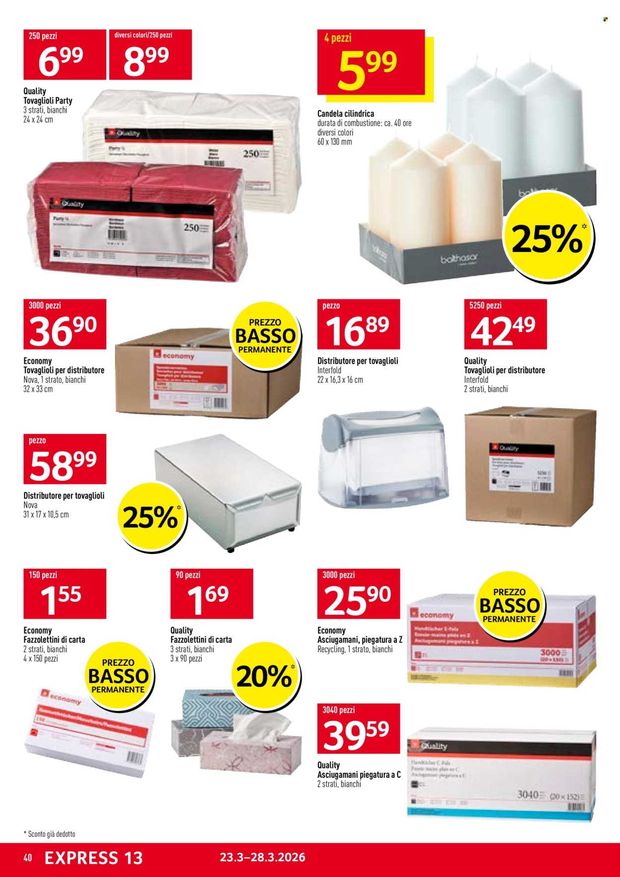 Volantino Prodega - 23.3.2026 - 28.3.2026. Pagina 40. Pagina 40