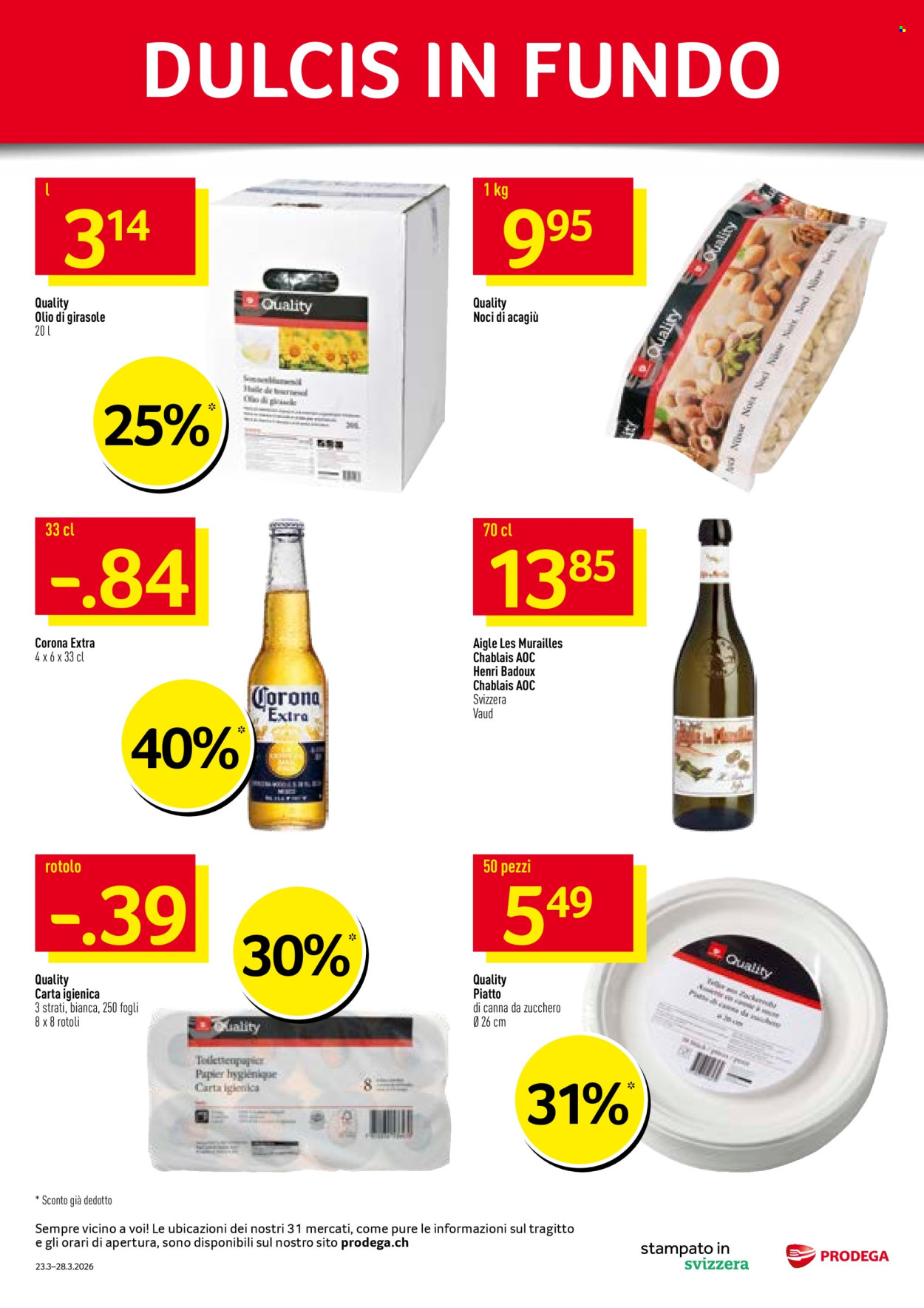 Volantino Prodega - 23.3.2026 - 28.3.2026. Pagina 44. Pagina 44