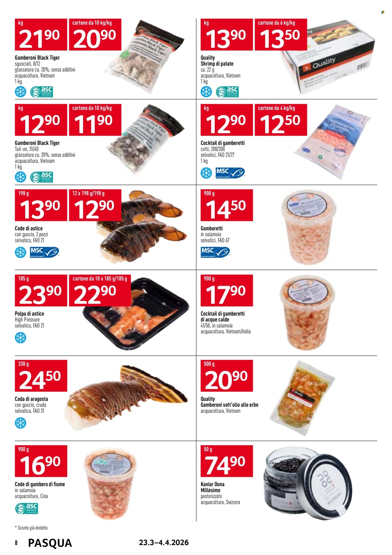 Volantino Prodega - 23.3.2026 - 4.4.2026. Pagina 8. Pagina 8
