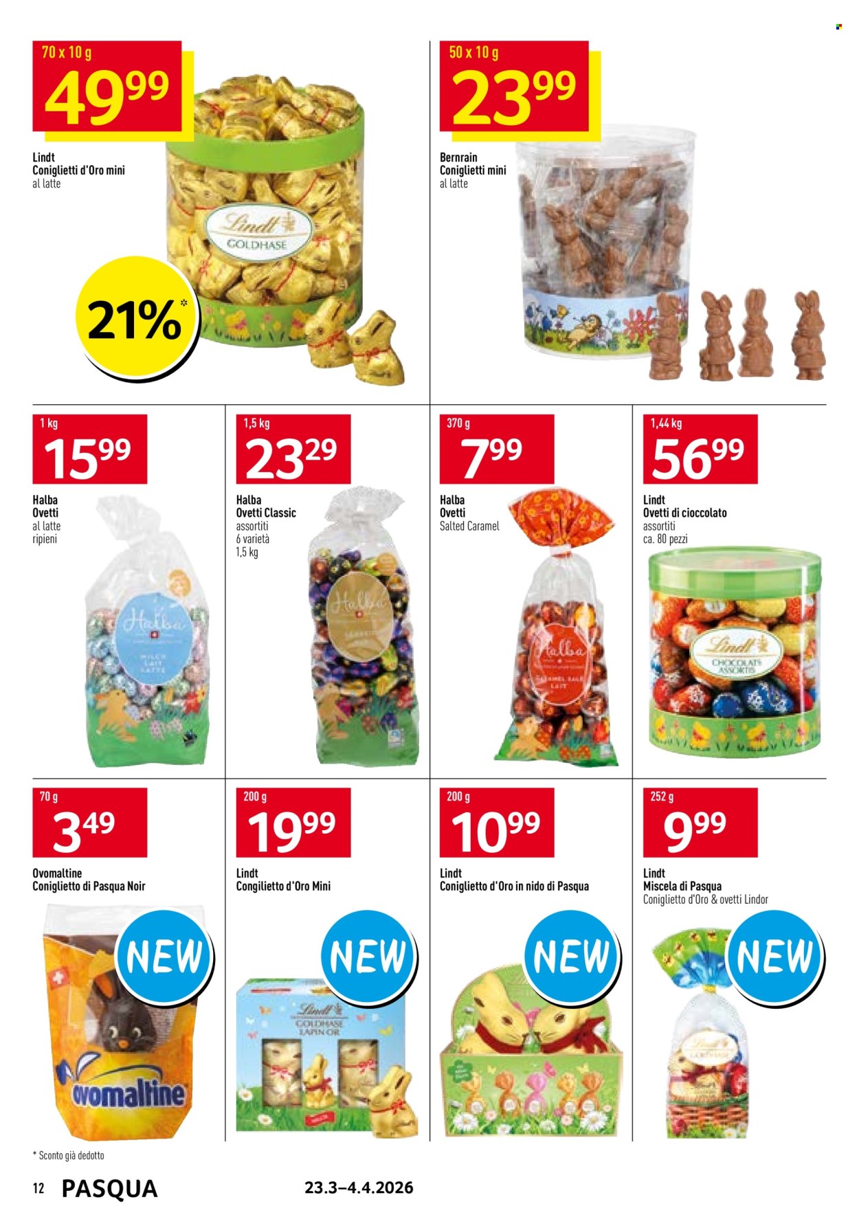 Volantino Prodega - 23.3.2026 - 4.4.2026. Pagina 12. Pagina 12