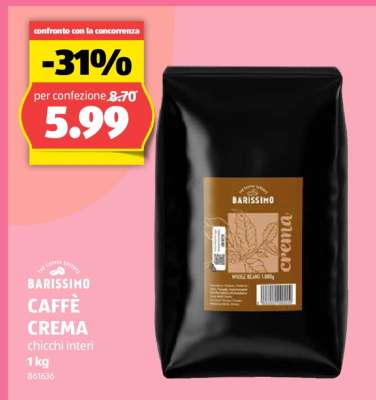 BARISSIMO CAFFÈ CREMA