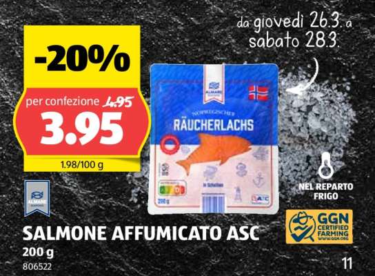 Salmone Affumicato ASC