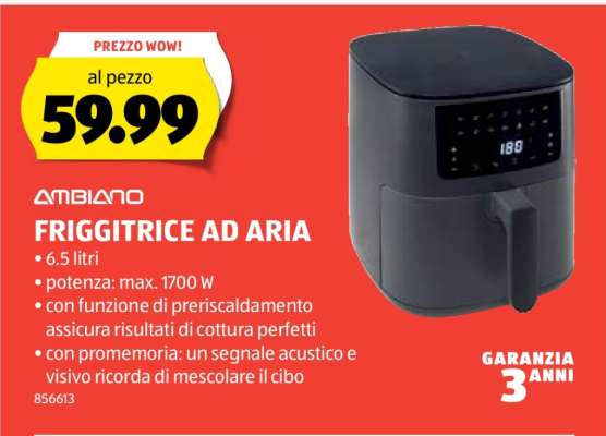 AMBIANO FRIGGITRICE AD ARIA