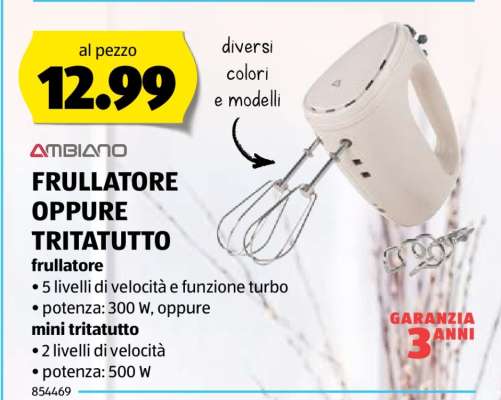 AMBIANO FRULLATORE OPPURE TRITATUTTO