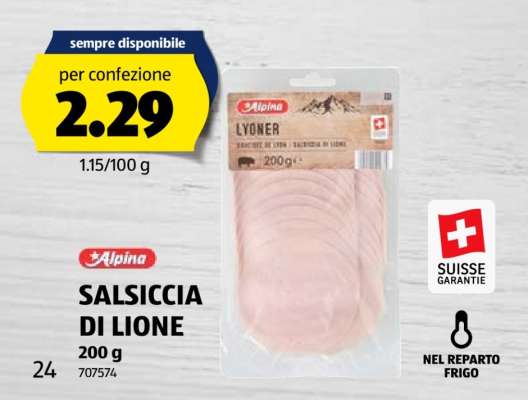 Alpina Salsiccia di Lione