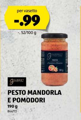 PESTO MANDORLA E POMODORI