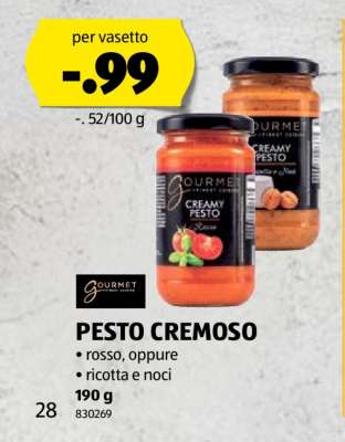 PESTO CREMOSO
