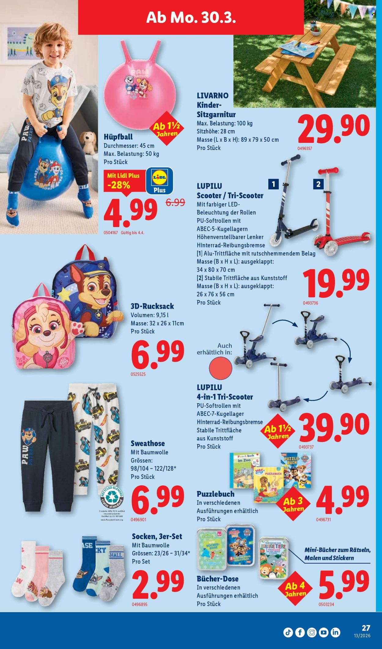 Volantino Lidl - 26.3.2026 - 31.3.2026. Pagina 27. Pagina 27