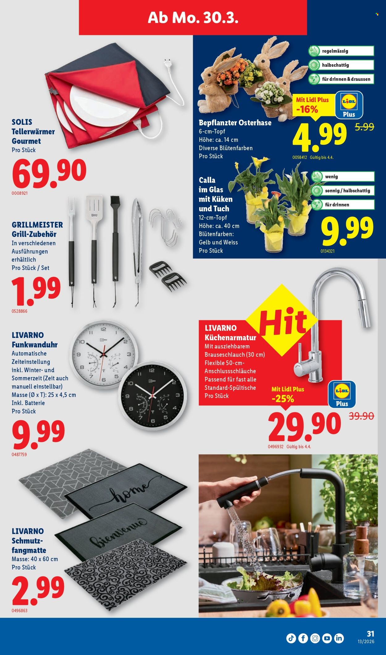 Volantino Lidl - 26.3.2026 - 31.3.2026. Pagina 31. Pagina 31