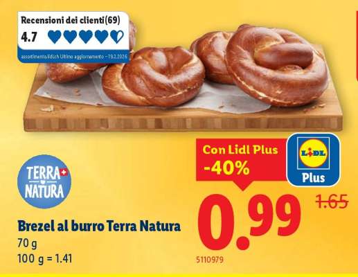 Brezel al burro Terra Natura